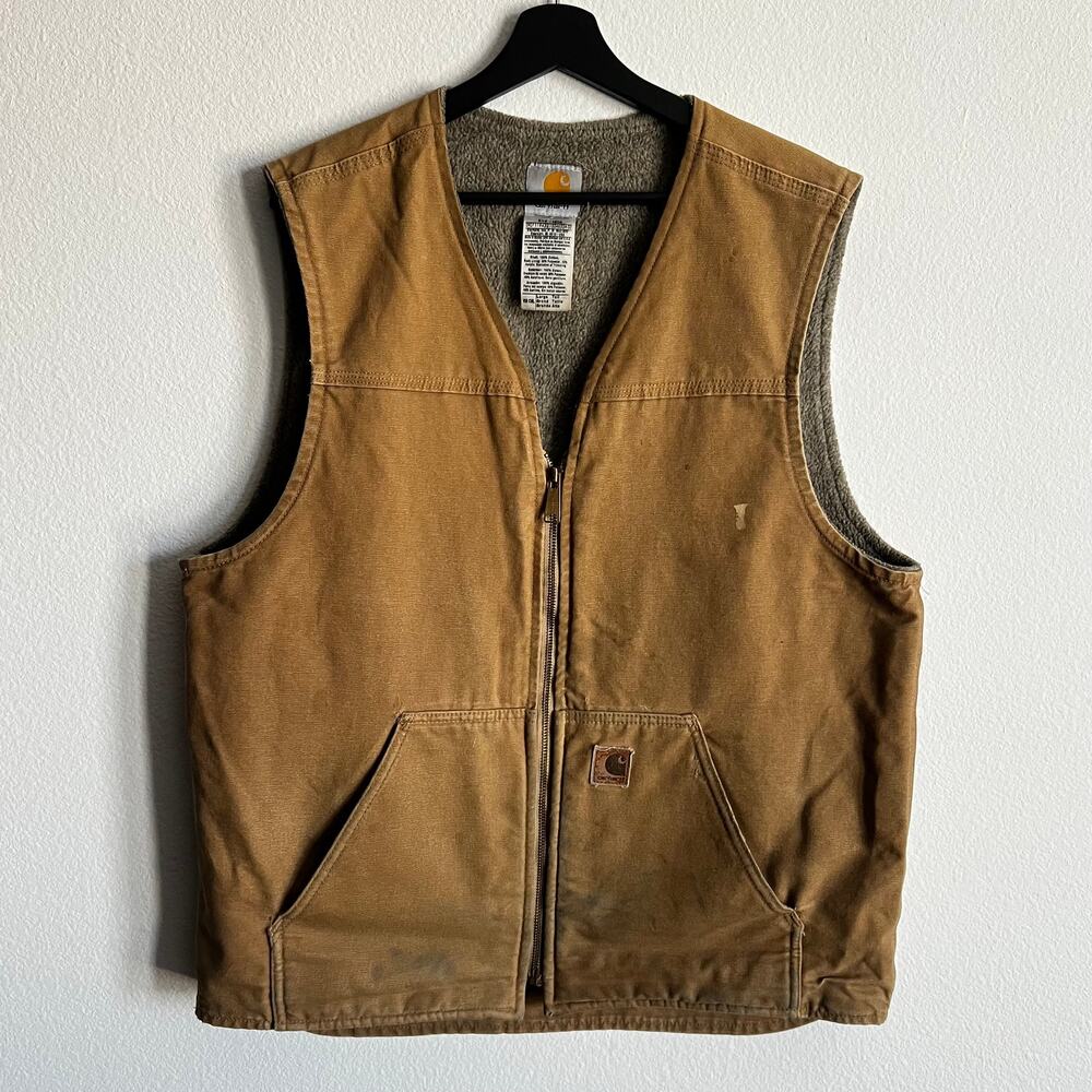 Carhartt V26 CML brown work wear vest
